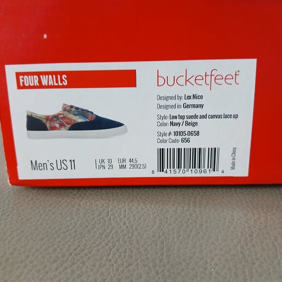 Bucketfeet - Four Walls - Designer Lex Nico - Brand New w/tags - Picture 6 of 6